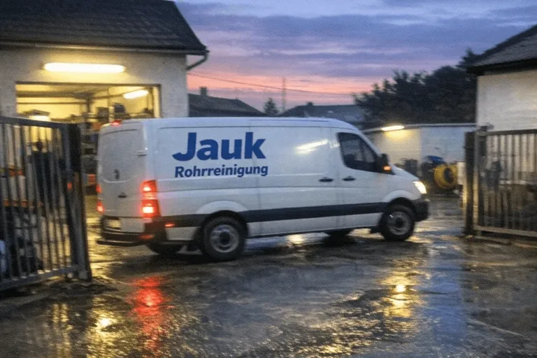 Servicefahrzeug eilt zum Notfall
